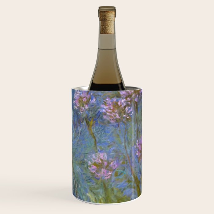 Agapanthus by Claude Monet Wine Chiller Gallery Image 3