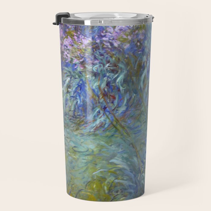 Agapanthus by Claude Monet Travel Mug Gallery Image 3