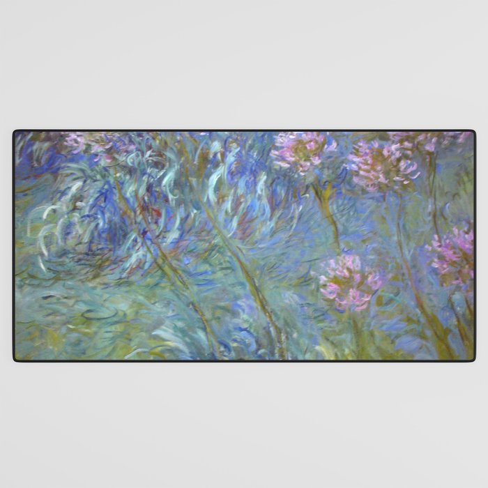 Agapanthus by Claude Monet Desk Mat Gallery Image 3