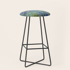 Agapanthus by Claude Monet Stool Gallery Image 1