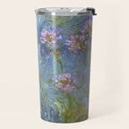 Agapanthus by Claude Monet Travel Mug Gallery Image 2