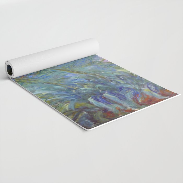 Agapanthus by Claude Monet Yoga Mat Gallery Image 2