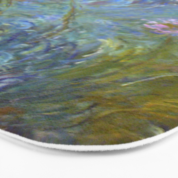 Agapanthus by Claude Monet Bath Mat Gallery Image 3