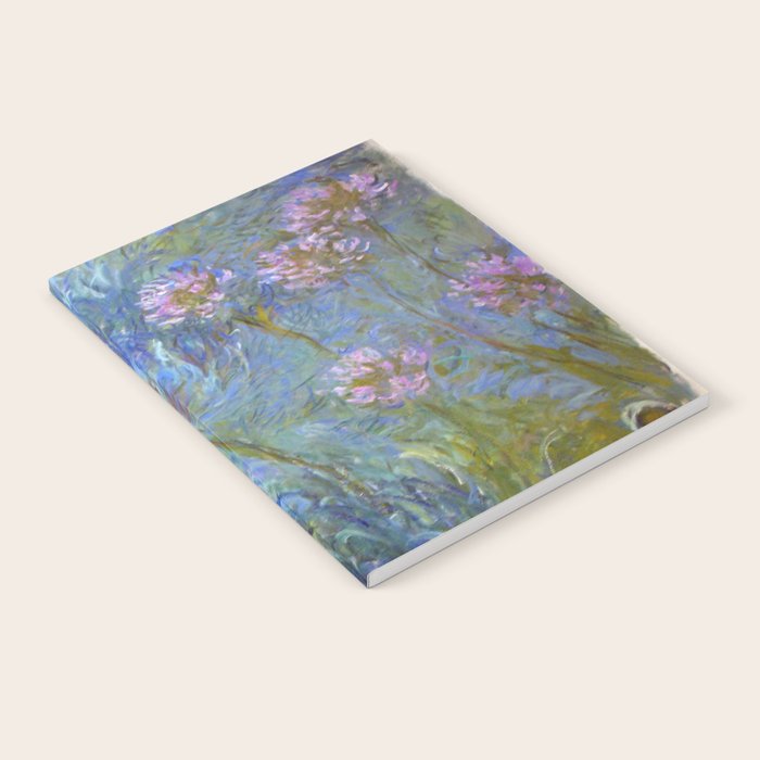 Agapanthus by Claude Monet Notebook Gallery Image 2