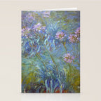 Agapanthus by Claude Monet Stationery Card Gallery Image 2