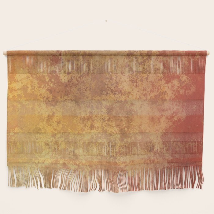 Rusted Copper and Gold Wall Hanging Gallery Image 1