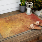 Rusted Copper and Gold Outdoor Rug Gallery Image 2