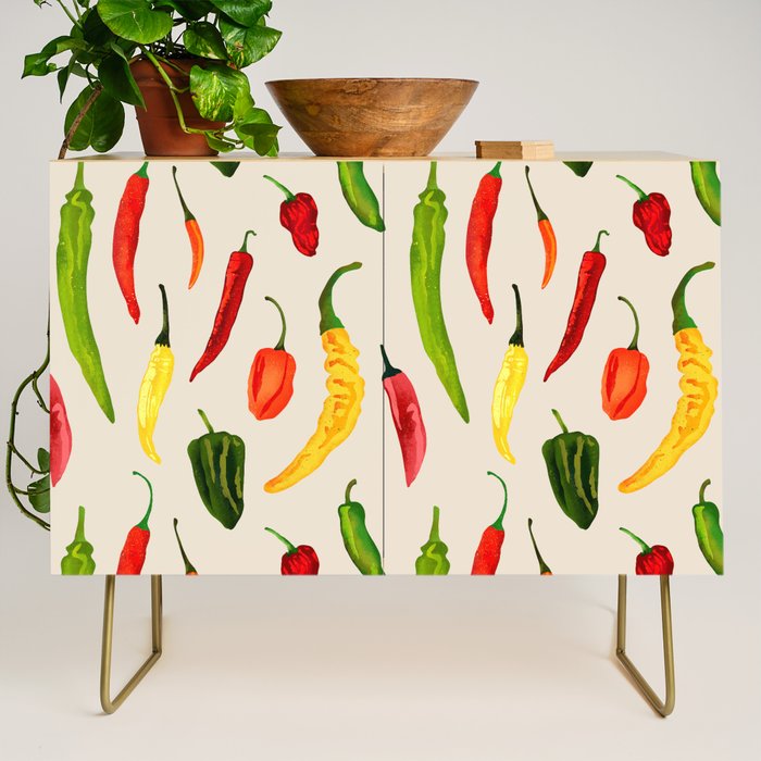 Hot Stuff Peppers Credenza Gallery Image 1
