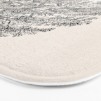 Wide Oak Tree Sketch Bath Mat Gallery Image 3