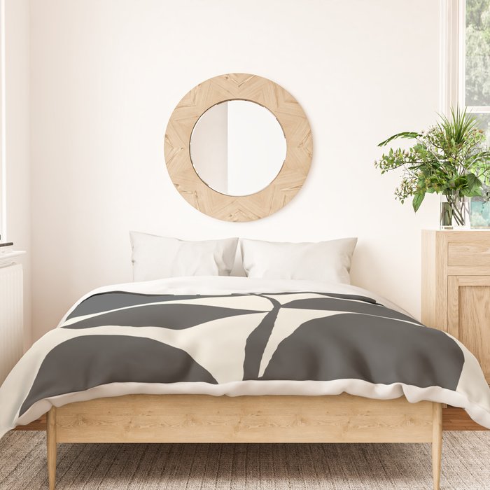 Abstract Minimal -Plant 3 Duvet Cover Gallery Image 3
