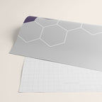 PURPLE GRAY GEOMETRIC COMPOSITION 6 Wrapping Paper Gallery Image 2