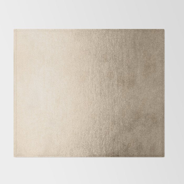 White Gold Sands Throw Blanket Gallery Image 2