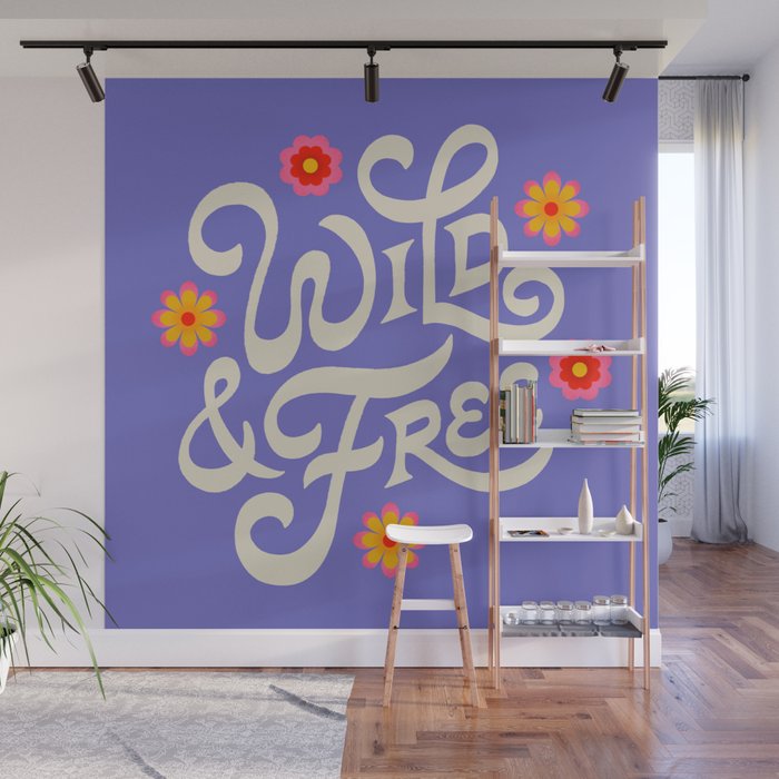 Wild and Free Wall Mural Gallery Image 1