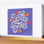 Wild and Free Wall Mural Gallery Image 2