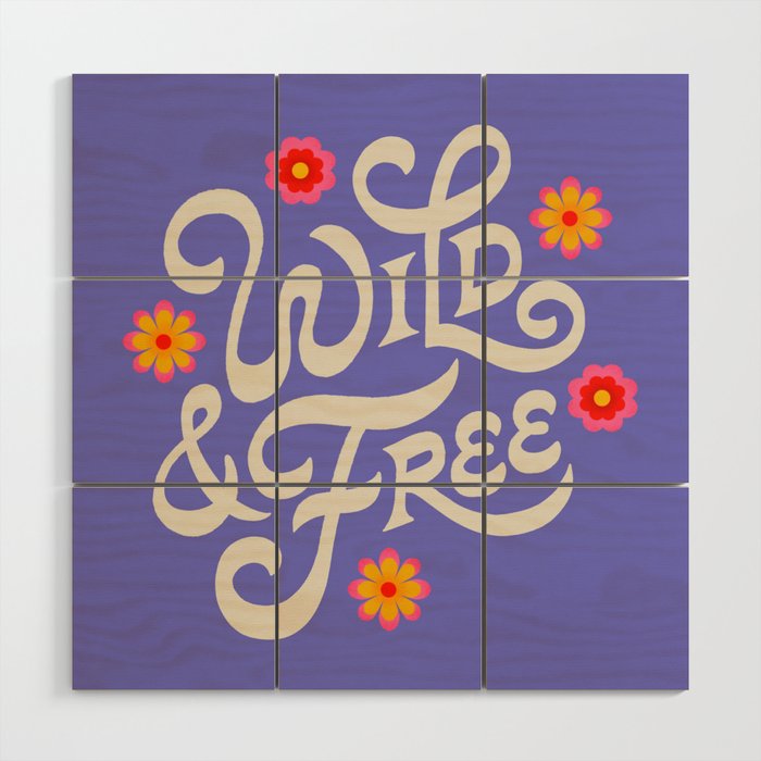 Wild and Free Wood Wall Art Gallery Image 1