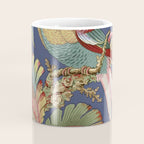 Classic Antique Floral Bird Pattern Coffee Mug Gallery Image 4