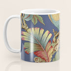 Classic Antique Floral Bird Pattern Coffee Mug Gallery Image 3
