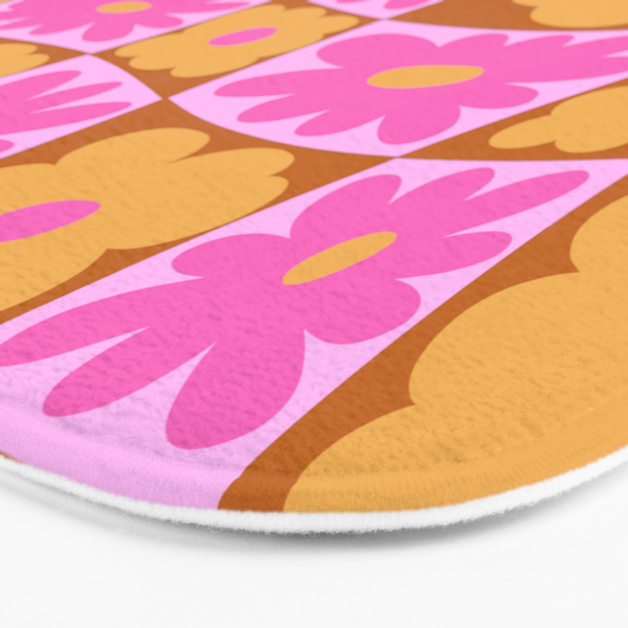 Floral nine Bath Mat Gallery Image 3
