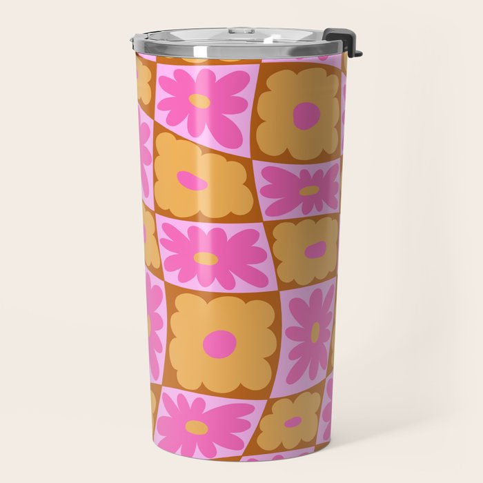 Floral nine Travel Mug Gallery Image 2