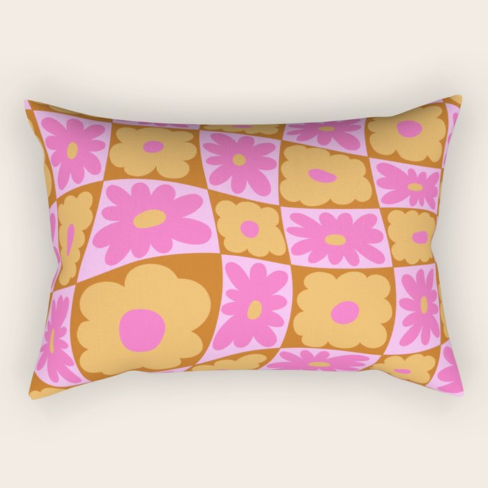 Floral nine Rectangular Pillow Gallery Image 1