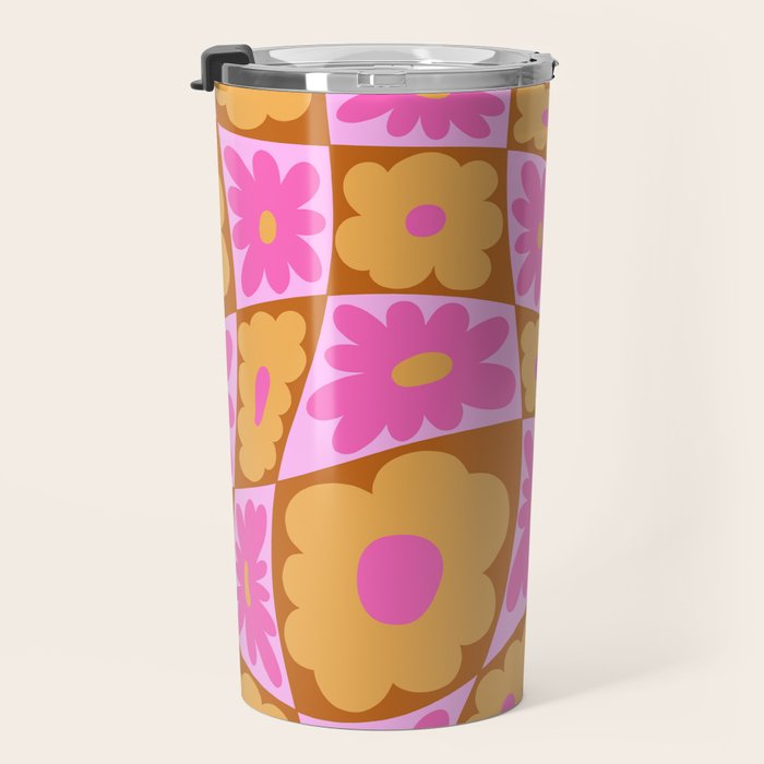 Floral nine Travel Mug Gallery Image 3