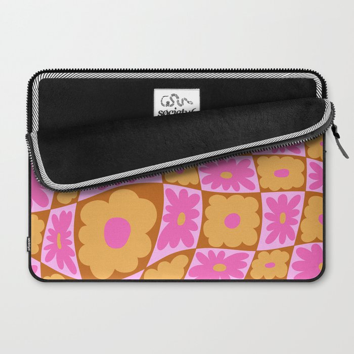 Floral nine Laptop Sleeve Gallery Image 2