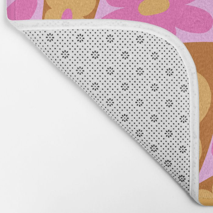 Floral nine Bath Mat Gallery Image 2