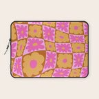 Floral nine Laptop Sleeve Gallery Image 1