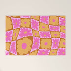 Floral nine Welcome Mat Gallery Image 1