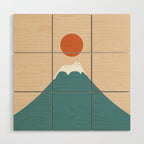 Cat Landscape 158 Wood Wall Art Gallery Image 1