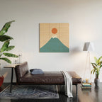 Cat Landscape 158 Wood Wall Art Gallery Image 2