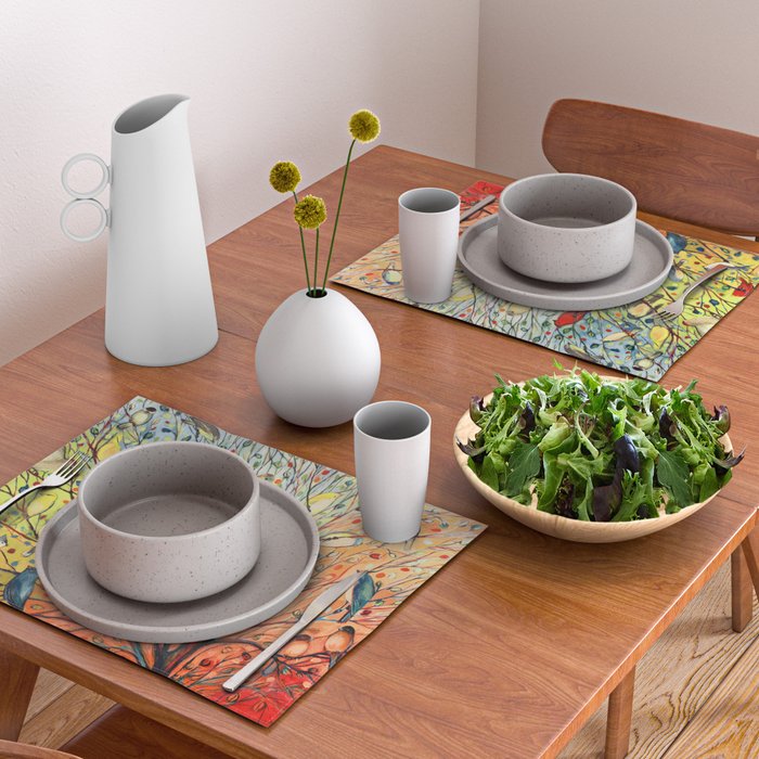 27 Birds Placemat Gallery Image 2