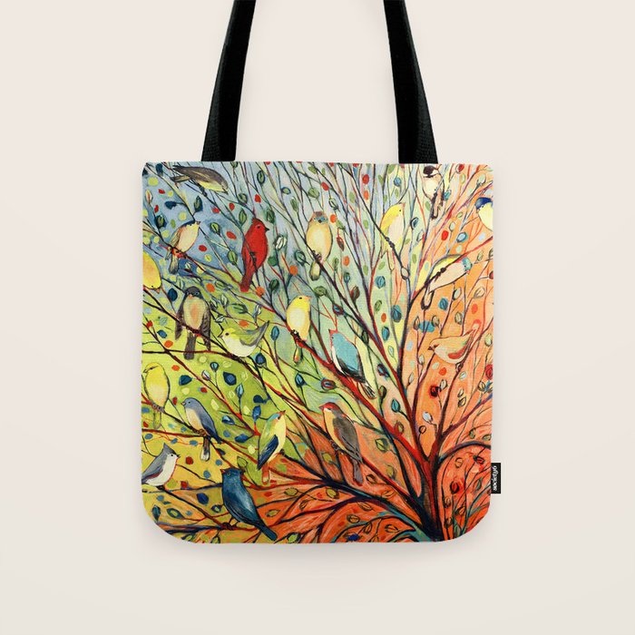 27 Birds Tote Bag Gallery Image 1