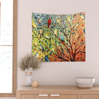 27 Birds Wall Tapestry Gallery Image 2