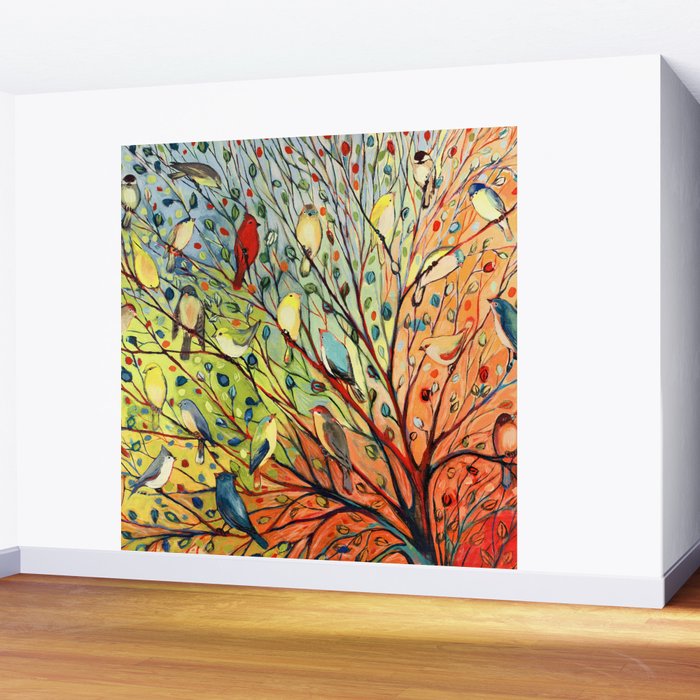27 Birds Wall Mural Gallery Image 2
