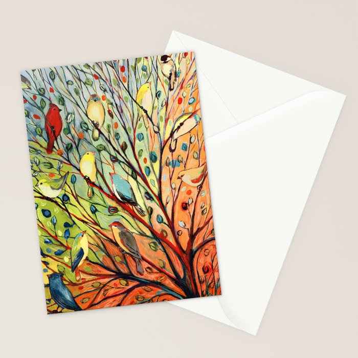 27 Birds Stationery Card Gallery Image 2