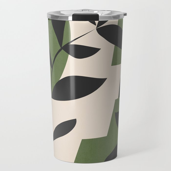 Abstract Foliage 5 Travel Mug Gallery Image 1