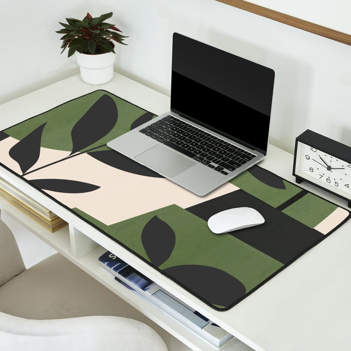 Abstract Foliage 5 Desk Mat Gallery Image 2