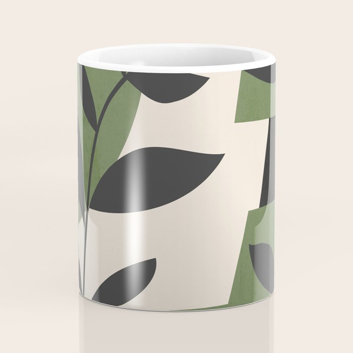 Abstract Foliage 5 Coffee Mug Gallery Image 4