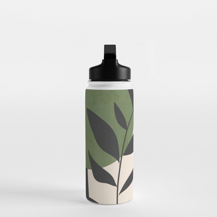 Abstract Foliage 5 Water Bottle Gallery Image 3