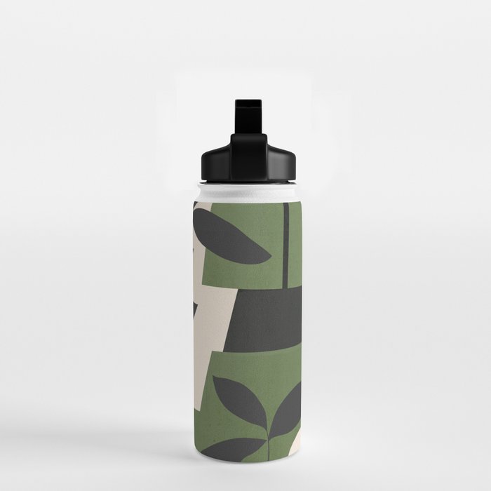 Abstract Foliage 5 Water Bottle Gallery Image 2