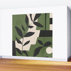 Abstract Foliage 5 Wall Mural Gallery Image 2