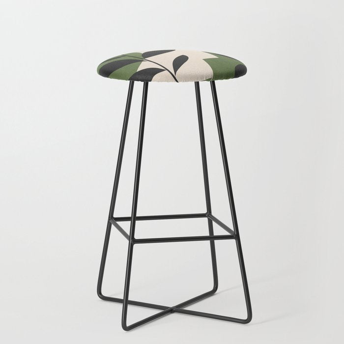 Abstract Foliage 5 Stool Gallery Image 1