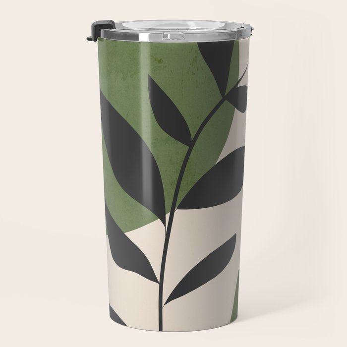 Abstract Foliage 5 Travel Mug Gallery Image 3