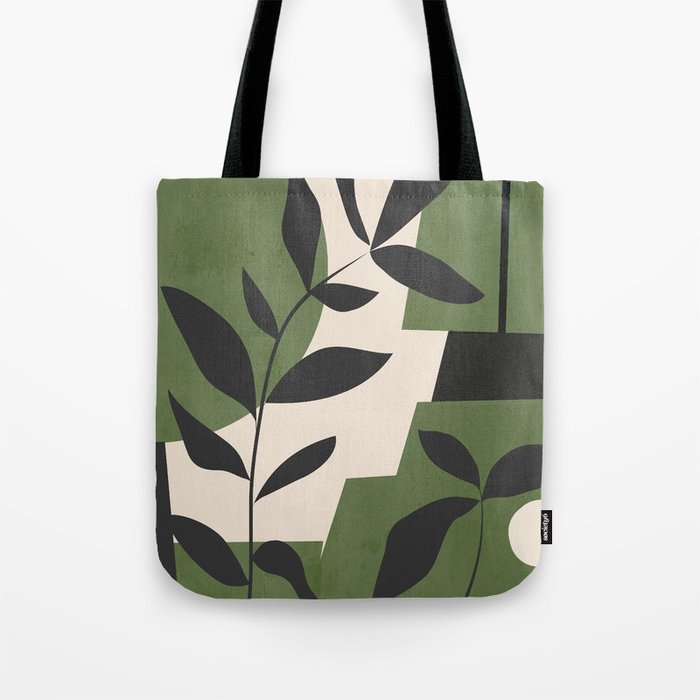 Abstract Foliage 5 Tote Bag Gallery Image 1