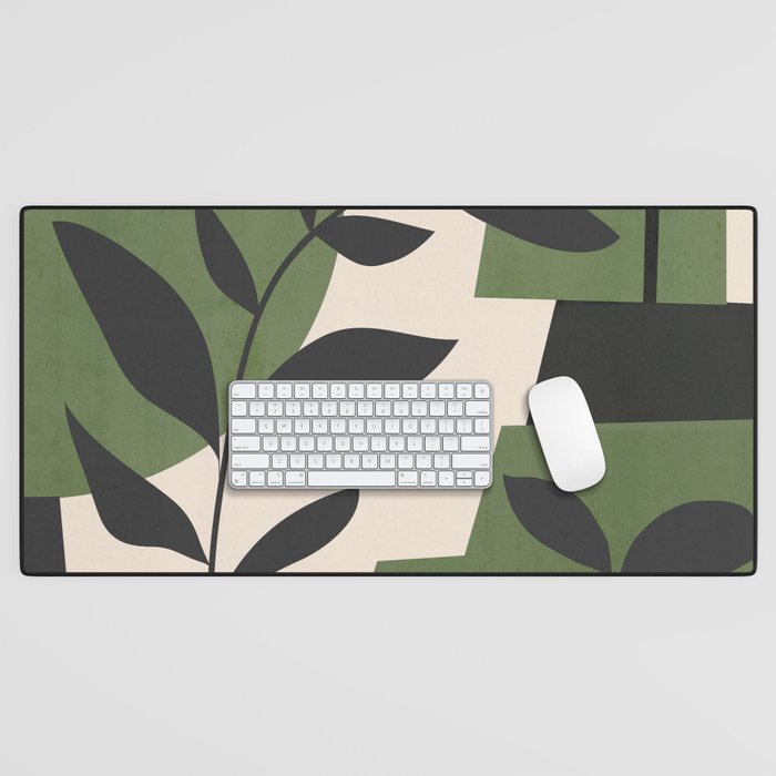 Abstract Foliage 5 Desk Mat Gallery Image 1