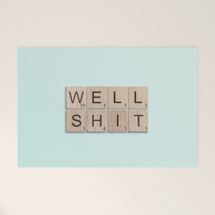 Well Shit Welcome Mat