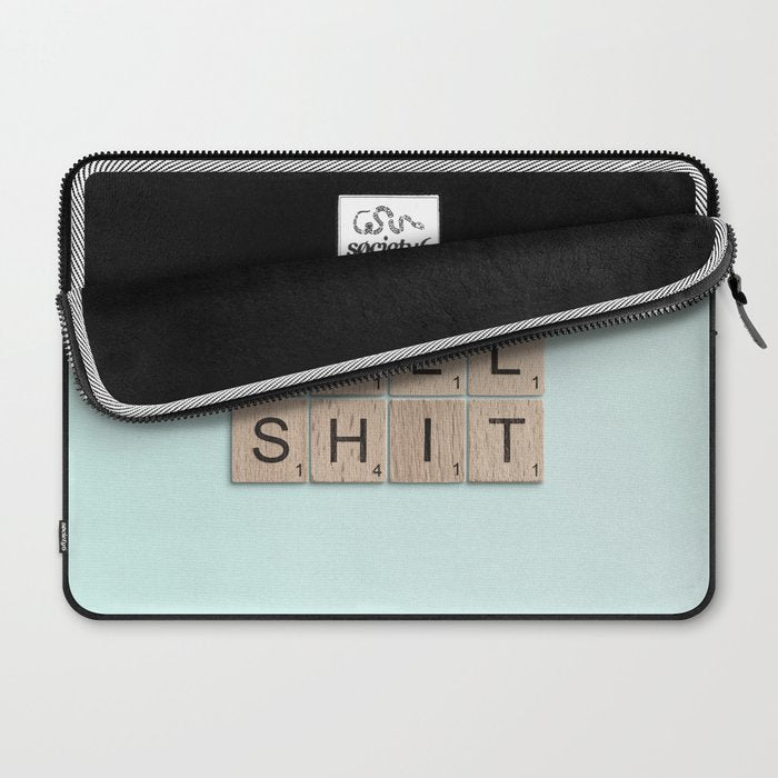 Well Shit Laptop Sleeve Gallery Image 2