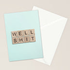 Well Shit Stationery Card Gallery Image 2