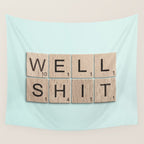 Well Shit Wall Tapestry Gallery Image 4